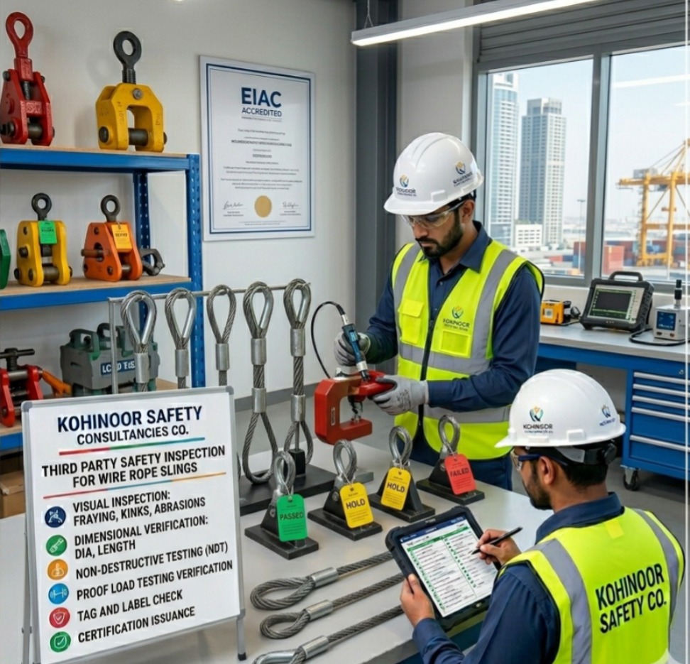 Third Party Safety Inspection For Wire Rope Slings